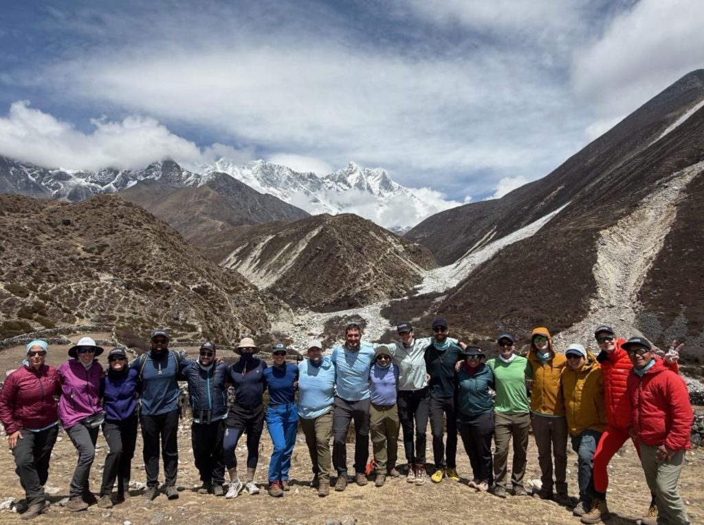 Timmerman Traverse for Damon Runyon Cancer Research. Everest Base Camp trek, Nepal, 2025.